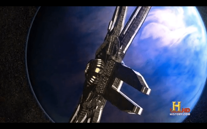 I mean, look at that spaceship.